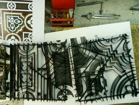 Καλούπι για τσιμεντοπλακάκι