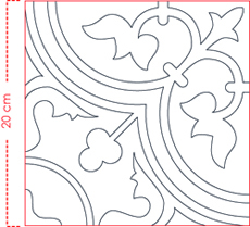 Σχέδιο Καλούπιου για Χειροποίητο Πλακίδιο